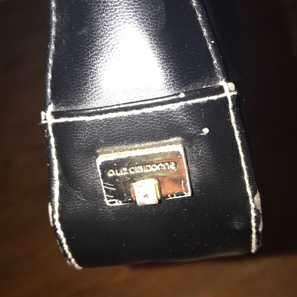 Liz Claiborne Black Leather Shoulder Bag - Picture 5 of 8